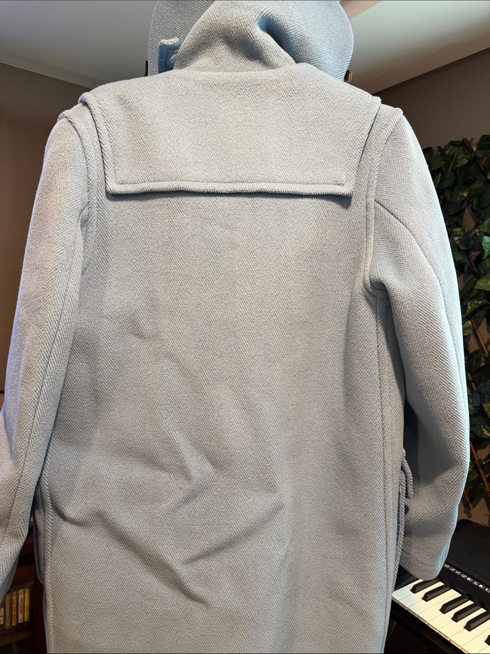 VINTAGE BURBERRY LONDON BLUE Toggle Coat - Women’s 💯 % Wool. Made in England. 10 - Picture 8 of 8